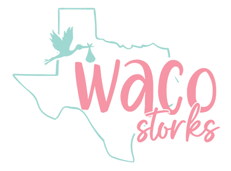 Waco Storks Logo: Stork Sign Rental in ,Waco, Woodway, Temple, Texas